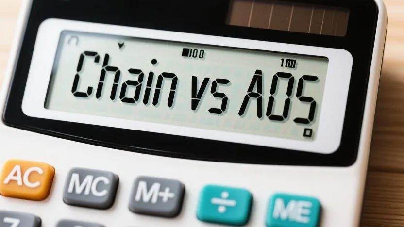 Understanding CHAIN vs AOS Calculation Methods On Financial Calculator
